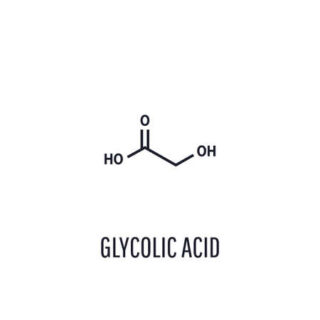 acido glicolico nei cosmetici struttura chimica